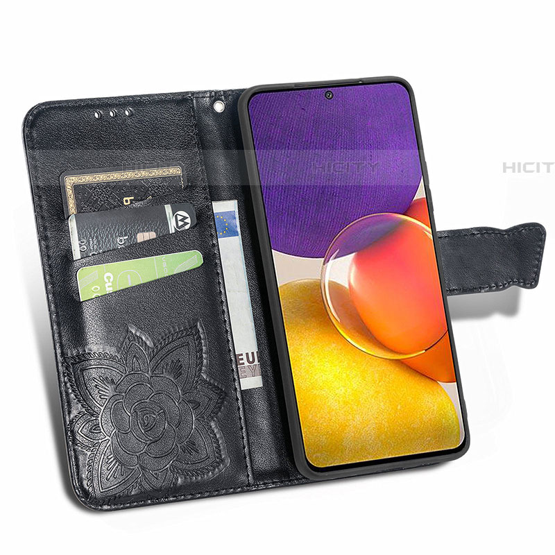 Funda de Cuero Cartera con Soporte Mariposa Carcasa para Samsung Galaxy A24 4G