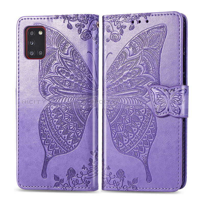 Funda de Cuero Cartera con Soporte Mariposa Carcasa para Samsung Galaxy A31