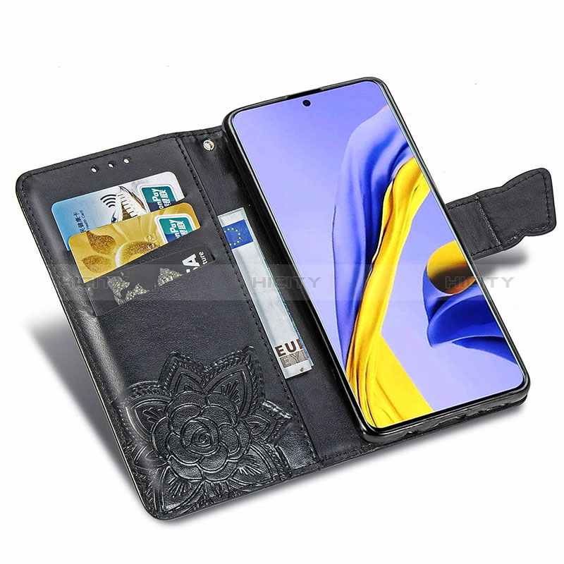 Funda de Cuero Cartera con Soporte Mariposa Carcasa para Samsung Galaxy A71 5G