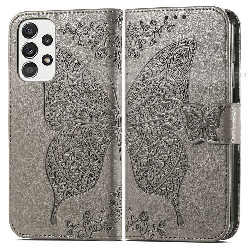 Funda de Cuero Cartera con Soporte Mariposa Carcasa para Samsung Galaxy A73 5G