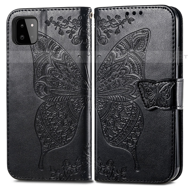 Funda de Cuero Cartera con Soporte Mariposa Carcasa para Samsung Galaxy F42 5G