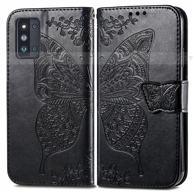 Funda de Cuero Cartera con Soporte Mariposa Carcasa para Samsung Galaxy F52 5G