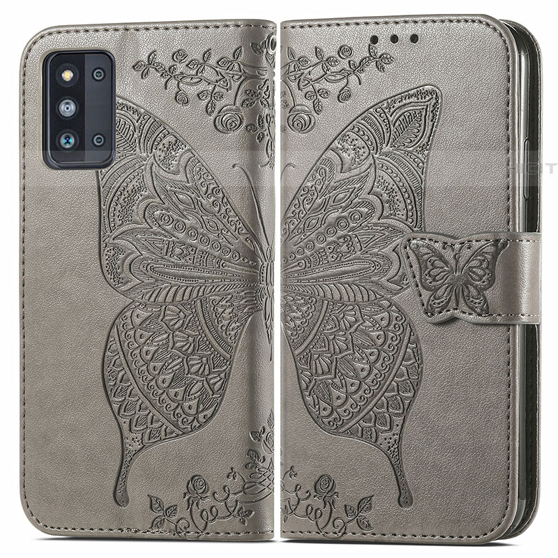 Funda de Cuero Cartera con Soporte Mariposa Carcasa para Samsung Galaxy F52 5G