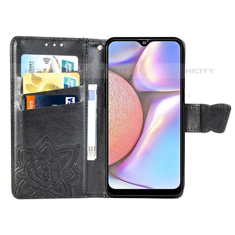 Funda de Cuero Cartera con Soporte Mariposa Carcasa para Samsung Galaxy M01s