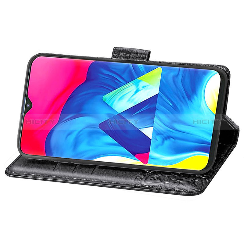 Funda de Cuero Cartera con Soporte Mariposa Carcasa para Samsung Galaxy M10