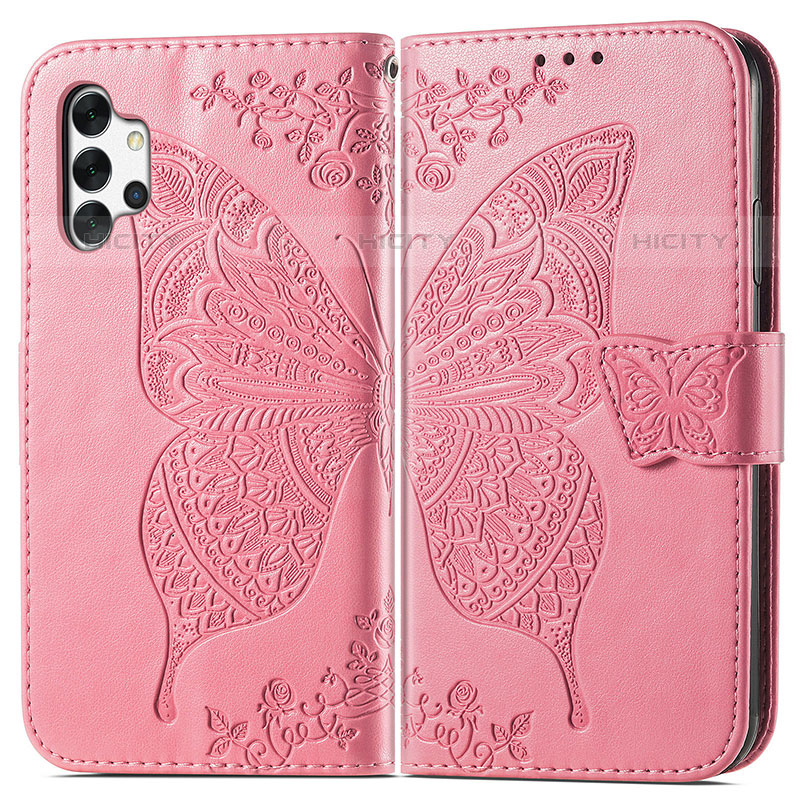 Funda de Cuero Cartera con Soporte Mariposa Carcasa para Samsung Galaxy M32 5G