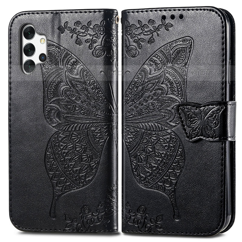 Funda de Cuero Cartera con Soporte Mariposa Carcasa para Samsung Galaxy M32 5G