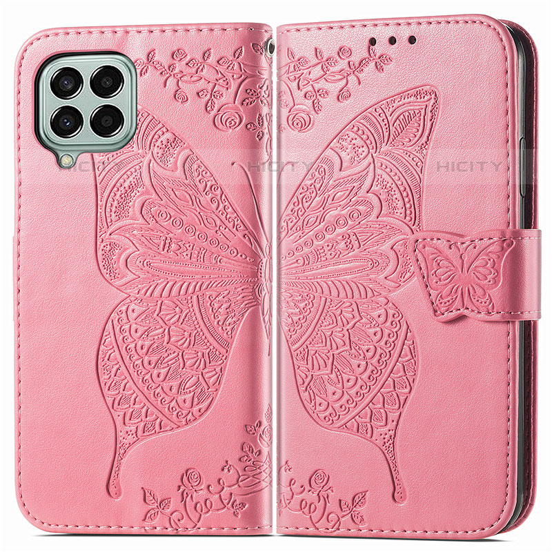 Funda de Cuero Cartera con Soporte Mariposa Carcasa para Samsung Galaxy M33 5G