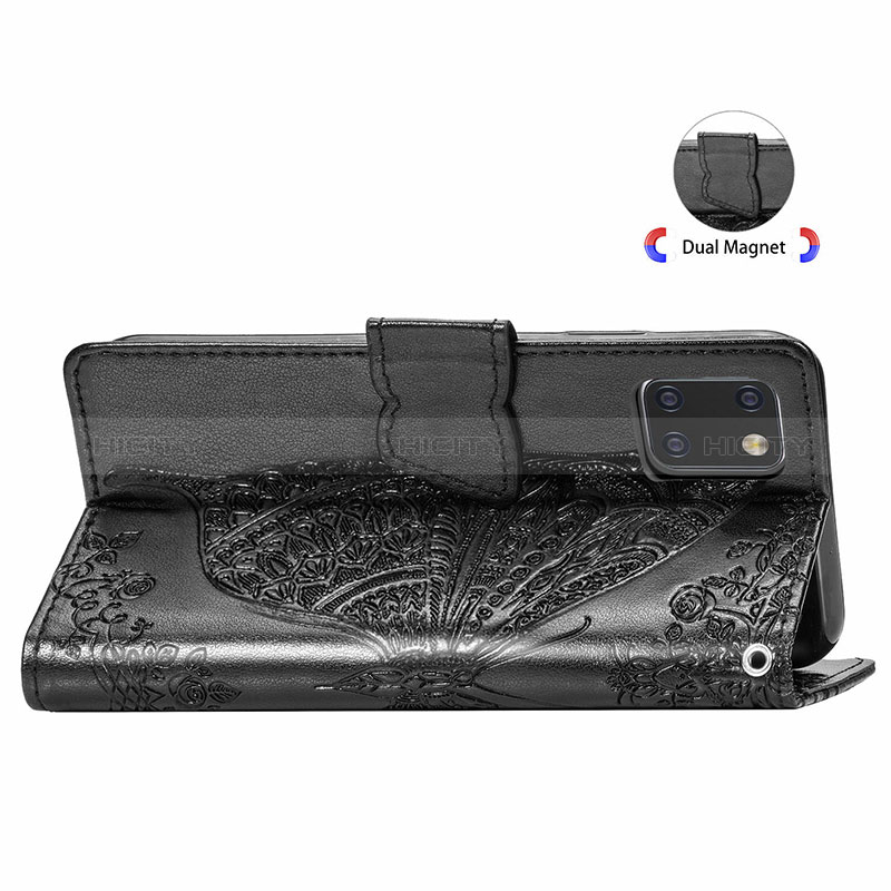 Funda de Cuero Cartera con Soporte Mariposa Carcasa para Samsung Galaxy M60s