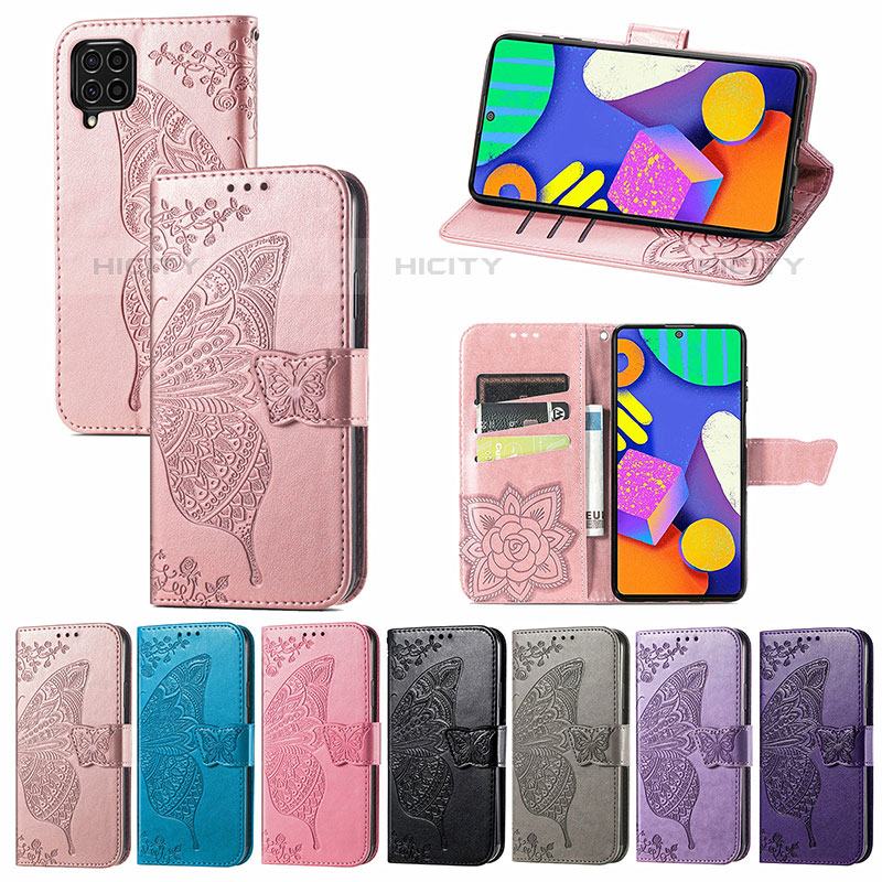 Funda de Cuero Cartera con Soporte Mariposa Carcasa para Samsung Galaxy M62 4G