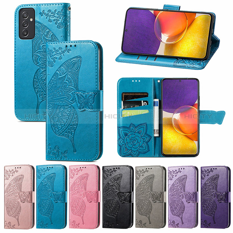 Funda de Cuero Cartera con Soporte Mariposa Carcasa para Samsung Galaxy Quantum2 5G