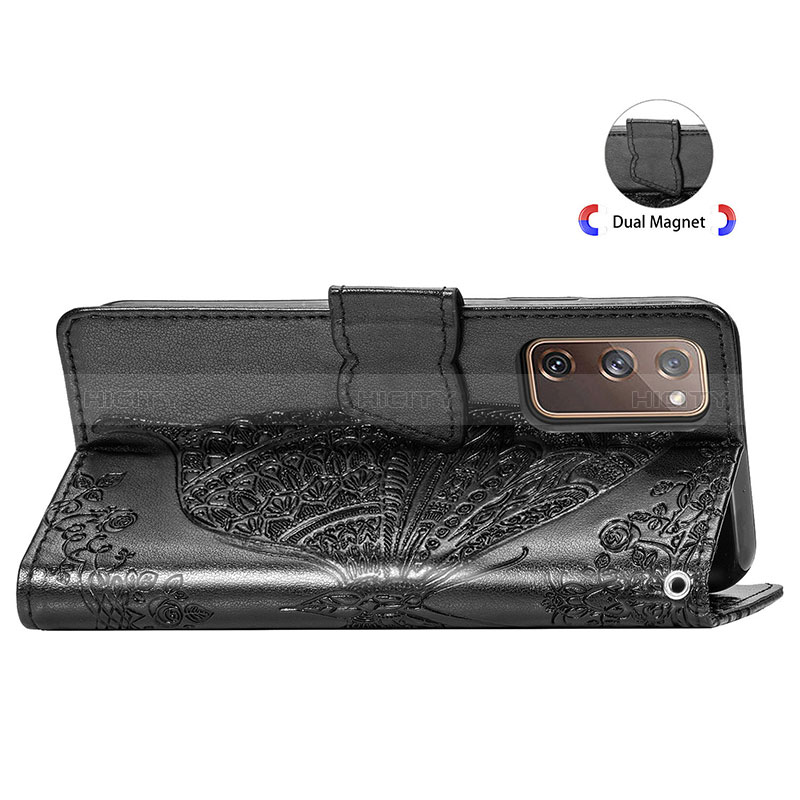 Funda de Cuero Cartera con Soporte Mariposa Carcasa para Samsung Galaxy S20 Lite 5G
