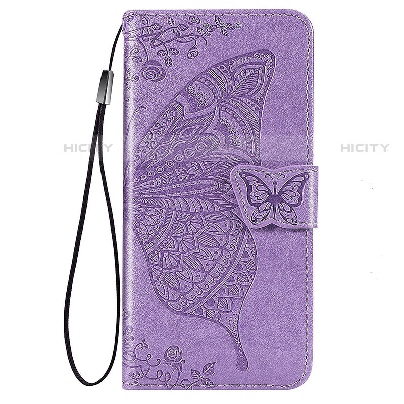 Funda de Cuero Cartera con Soporte Mariposa Carcasa para Samsung Galaxy S21 Ultra 5G