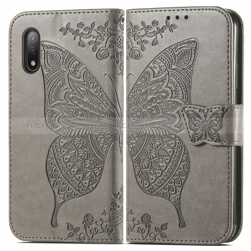 Funda de Cuero Cartera con Soporte Mariposa Carcasa para Sony Xperia Ace II