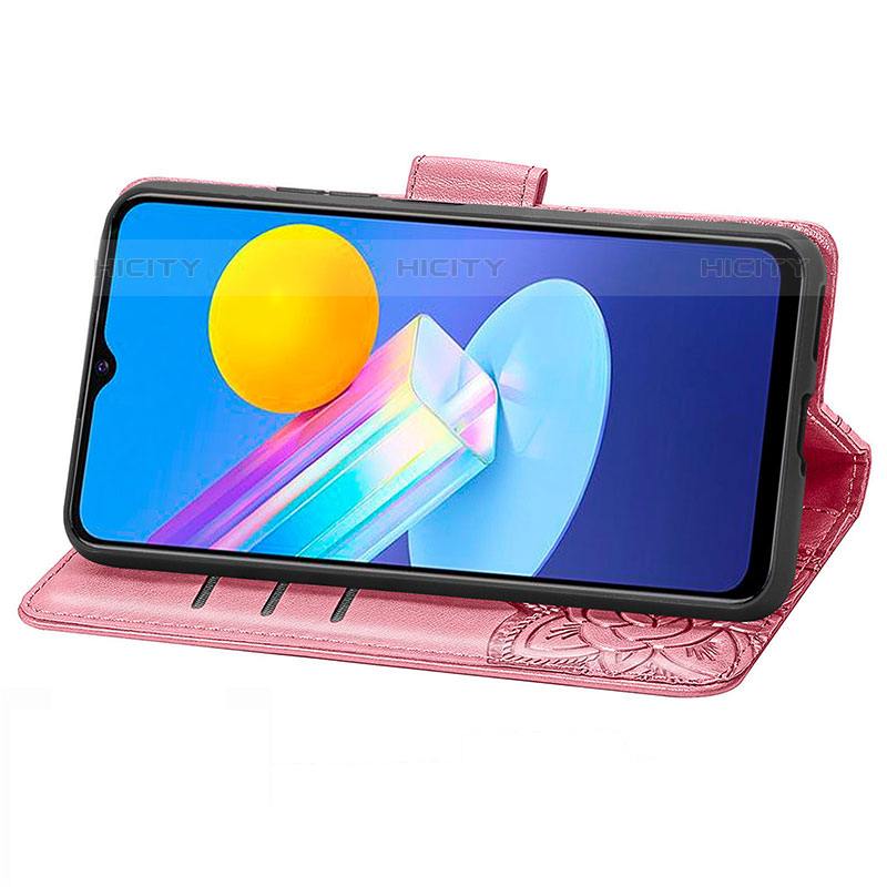 Funda de Cuero Cartera con Soporte Mariposa Carcasa para Vivo iQOO Z3 5G