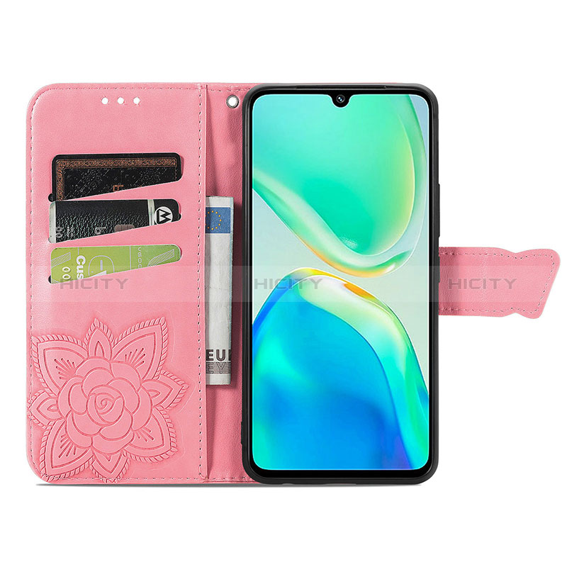 Funda de Cuero Cartera con Soporte Mariposa Carcasa para Vivo T1 5G