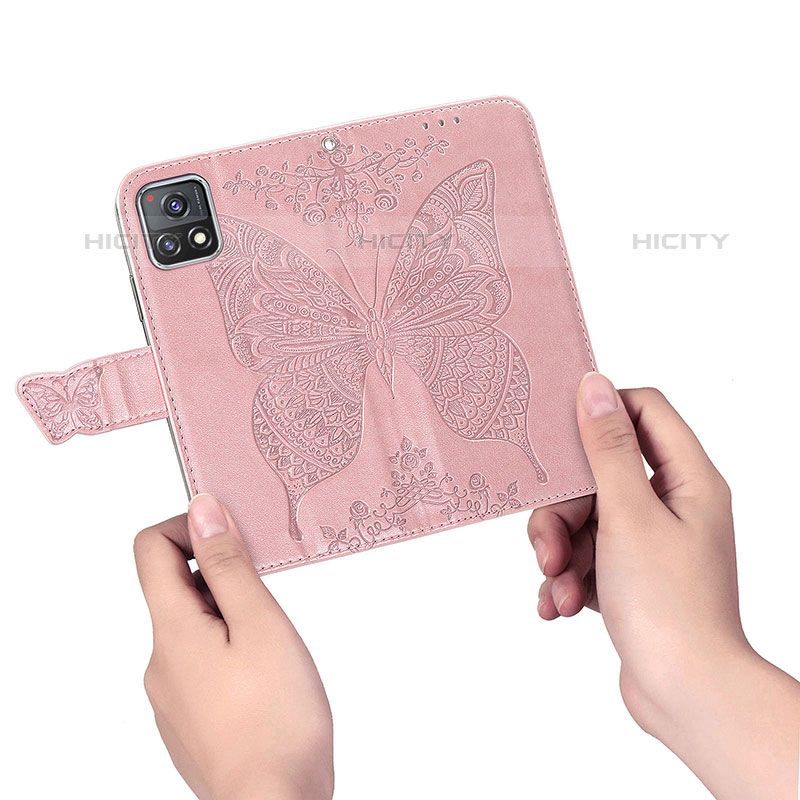 Funda de Cuero Cartera con Soporte Mariposa Carcasa para Vivo Y52s 5G