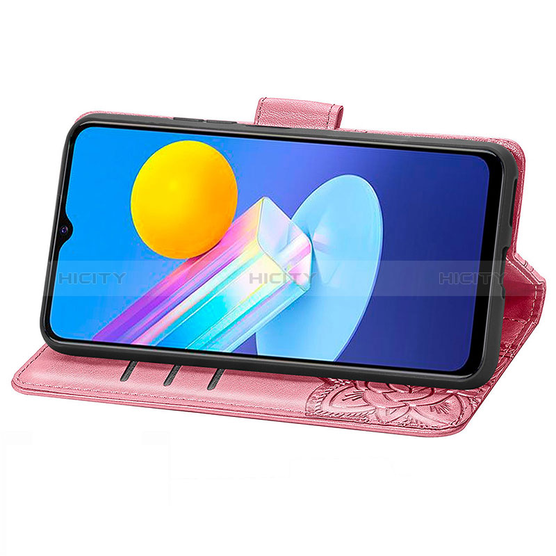 Funda de Cuero Cartera con Soporte Mariposa Carcasa para Vivo Y72 5G