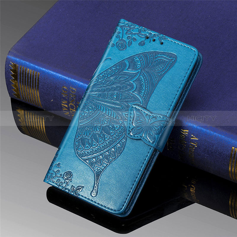 Funda de Cuero Cartera con Soporte Mariposa Carcasa para Xiaomi Poco M2