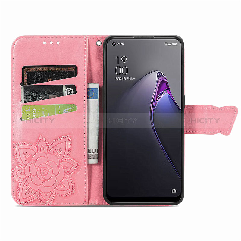 Funda de Cuero Cartera con Soporte Mariposa Carcasa para Xiaomi Redmi Note 13 Pro 5G