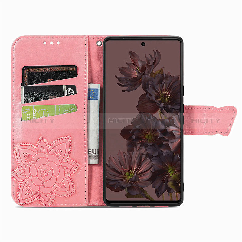 Funda de Cuero Cartera con Soporte Mariposa Carcasa S01D para Google Pixel 7 5G