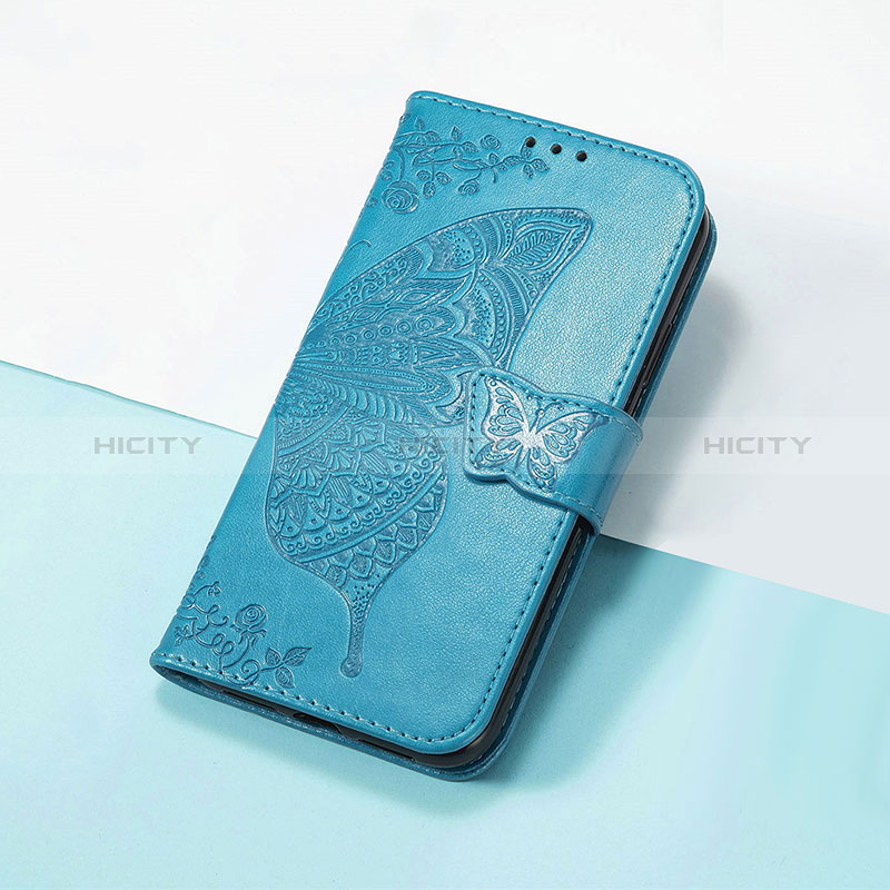 Funda de Cuero Cartera con Soporte Mariposa Carcasa S01D para Huawei Enjoy 50z