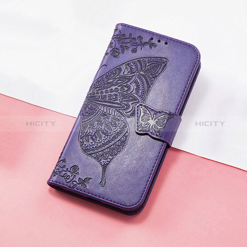 Funda de Cuero Cartera con Soporte Mariposa Carcasa S01D para Huawei Honor 50 Lite