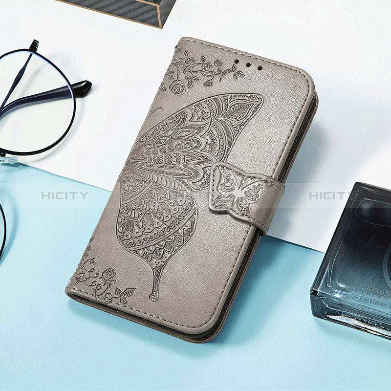 Funda de Cuero Cartera con Soporte Mariposa Carcasa S01D para Huawei Honor 80 SE 5G