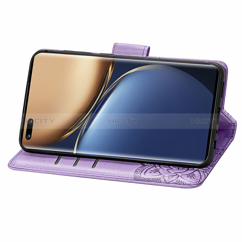 Funda de Cuero Cartera con Soporte Mariposa Carcasa S01D para Huawei Honor Magic3 5G