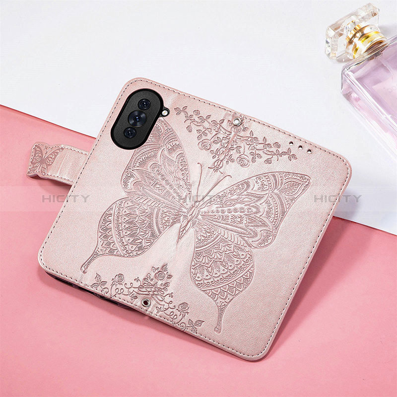 Funda de Cuero Cartera con Soporte Mariposa Carcasa S01D para Huawei Nova 10 Pro