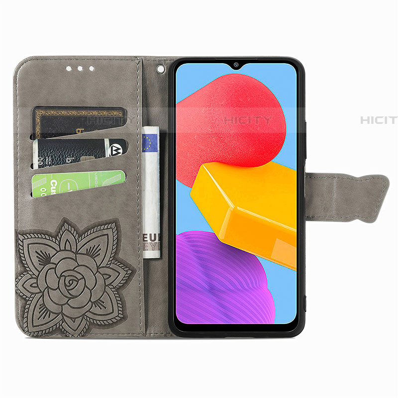 Funda de Cuero Cartera con Soporte Mariposa Carcasa S01D para Samsung Galaxy M13 4G