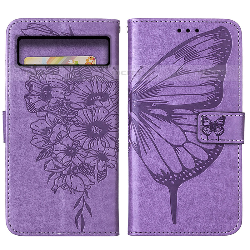 Funda de Cuero Cartera con Soporte Mariposa Carcasa Y01B para Google Pixel 8 5G