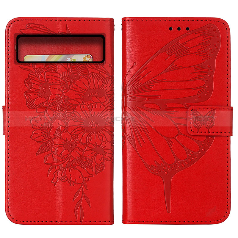 Funda de Cuero Cartera con Soporte Mariposa Carcasa Y01B para Google Pixel 8 Pro 5G