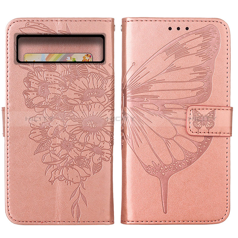 Funda de Cuero Cartera con Soporte Mariposa Carcasa Y01B para Google Pixel 8 Pro 5G