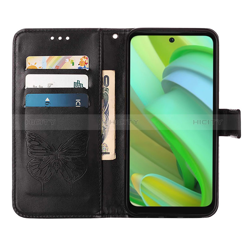 Funda de Cuero Cartera con Soporte Mariposa Carcasa Y01B para Motorola Moto G Power 5G (2023)