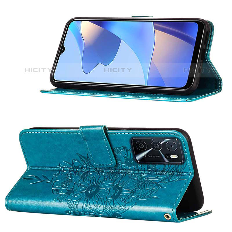 Funda de Cuero Cartera con Soporte Mariposa Carcasa Y01B para Oppo A16s