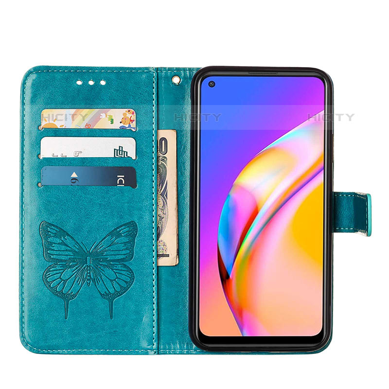 Funda de Cuero Cartera con Soporte Mariposa Carcasa Y01B para Oppo A95 5G