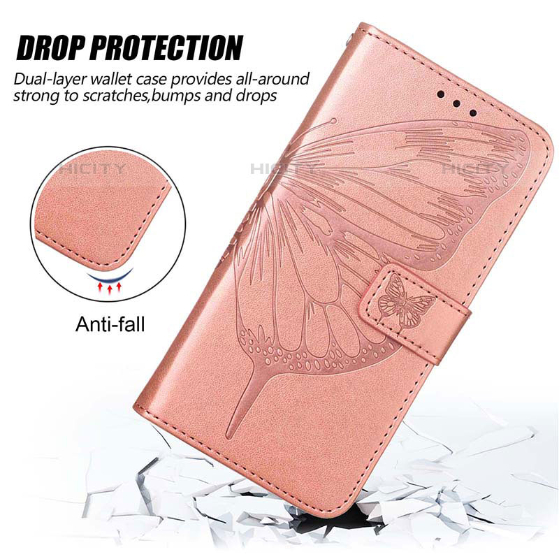 Funda de Cuero Cartera con Soporte Mariposa Carcasa Y01B para Oppo Reno5 F