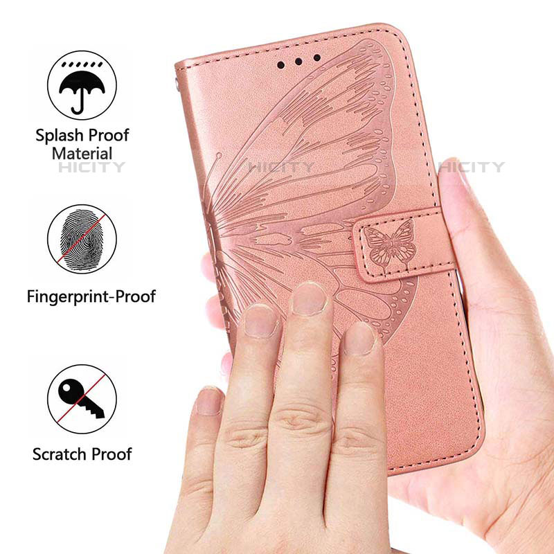 Funda de Cuero Cartera con Soporte Mariposa Carcasa Y01B para Oppo Reno5 F