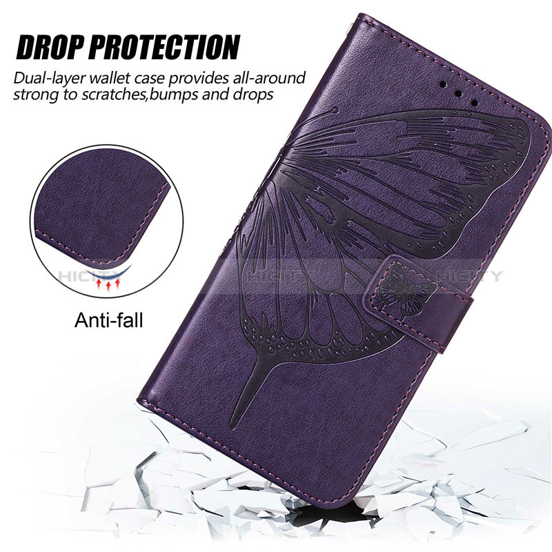 Funda de Cuero Cartera con Soporte Mariposa Carcasa Y01B para Realme GT Master 5G