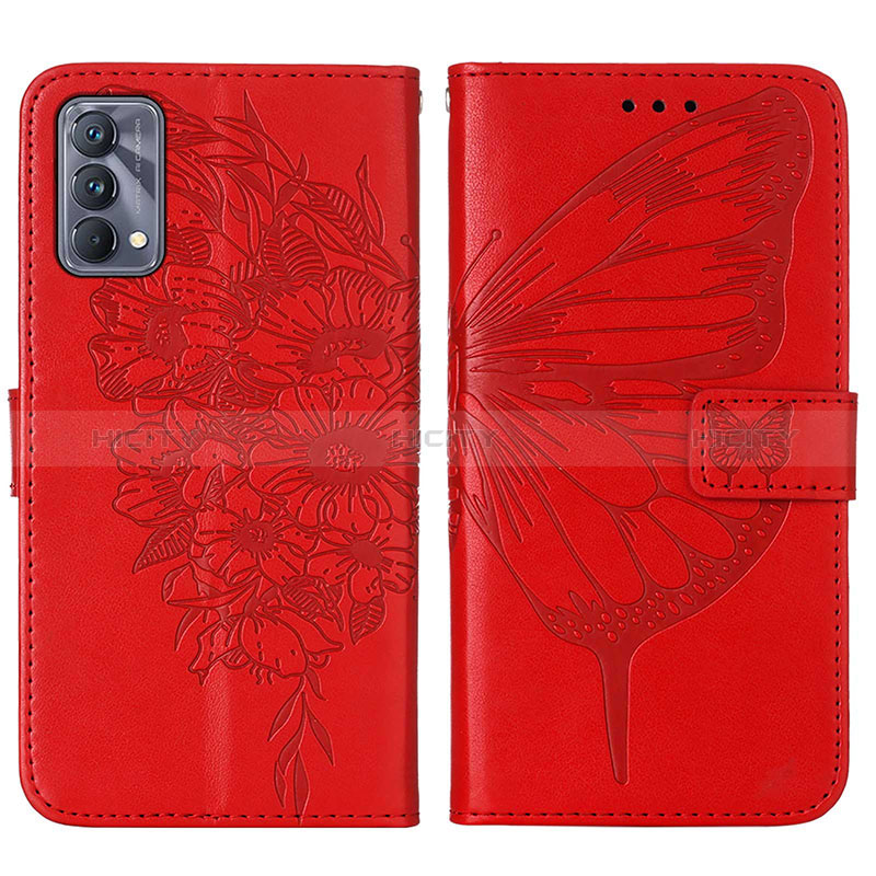 Funda de Cuero Cartera con Soporte Mariposa Carcasa Y01B para Realme GT Master 5G