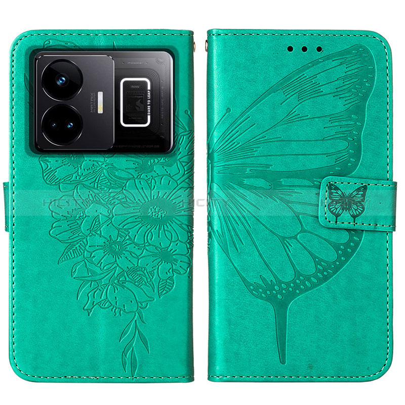 Funda de Cuero Cartera con Soporte Mariposa Carcasa Y01B para Realme GT Neo5 5G