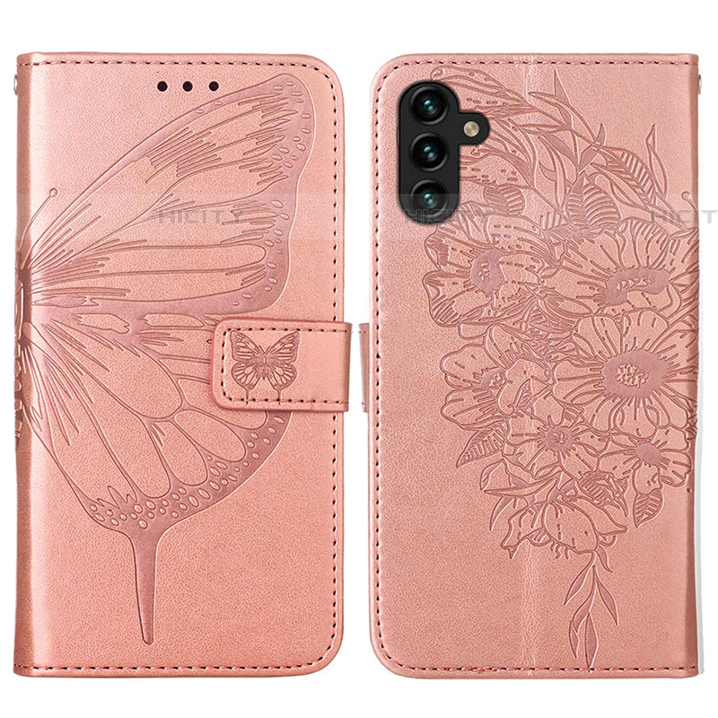 Funda de Cuero Cartera con Soporte Mariposa Carcasa Y01B para Samsung Galaxy A04s