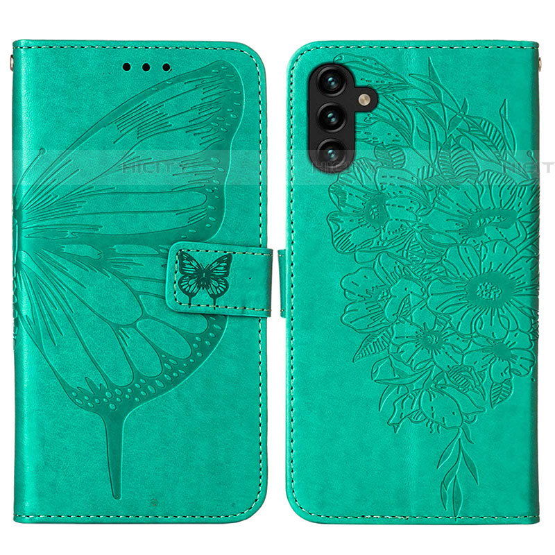 Funda de Cuero Cartera con Soporte Mariposa Carcasa Y01B para Samsung Galaxy A04s