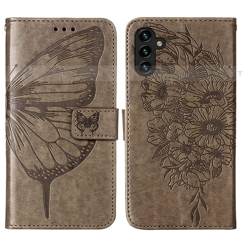 Funda de Cuero Cartera con Soporte Mariposa Carcasa Y01B para Samsung Galaxy A04s