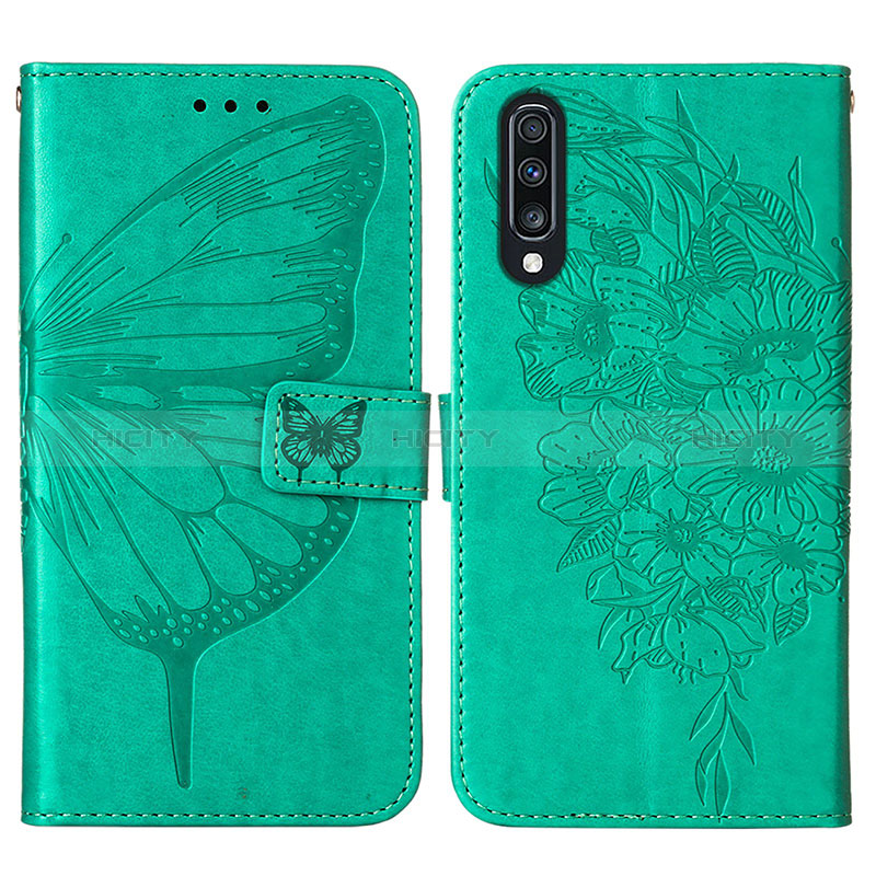 Funda de Cuero Cartera con Soporte Mariposa Carcasa Y01B para Samsung Galaxy A30S