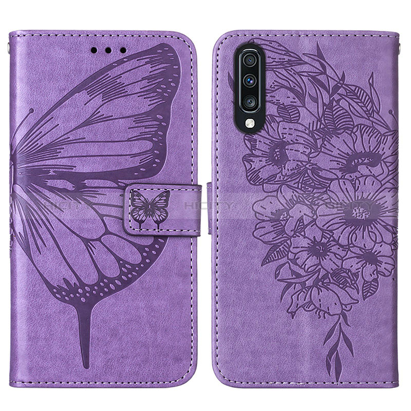 Funda de Cuero Cartera con Soporte Mariposa Carcasa Y01B para Samsung Galaxy A30S