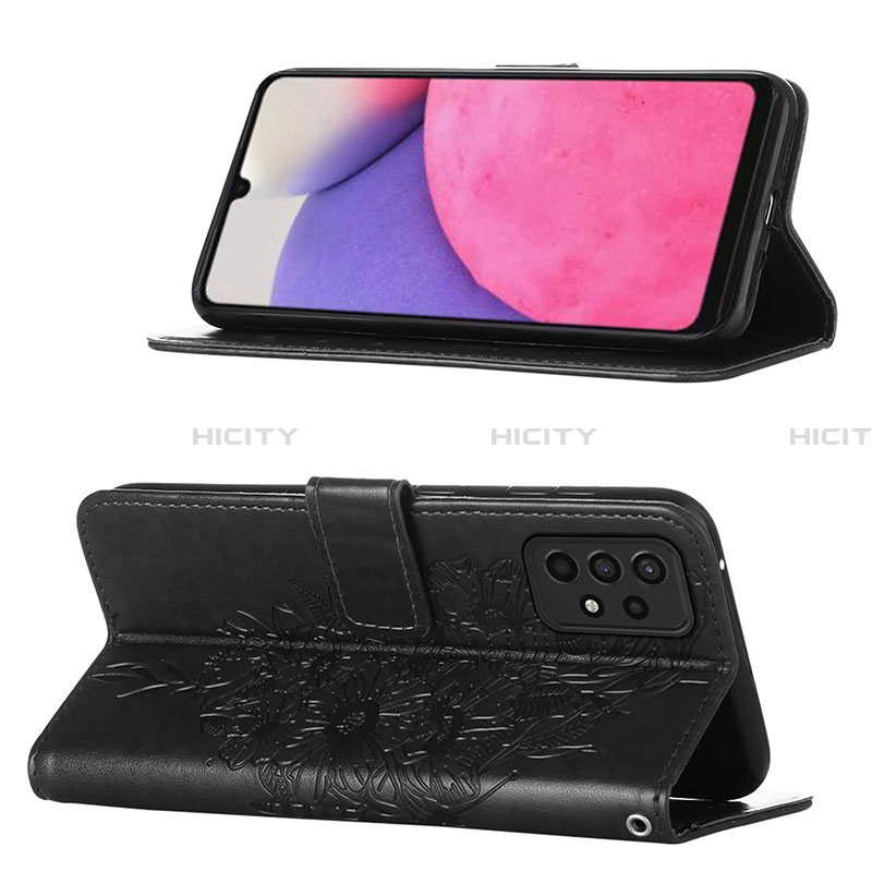 Funda de Cuero Cartera con Soporte Mariposa Carcasa Y01B para Samsung Galaxy A33 5G