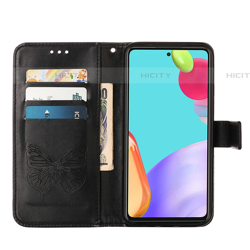 Funda de Cuero Cartera con Soporte Mariposa Carcasa Y01B para Samsung Galaxy A52 4G