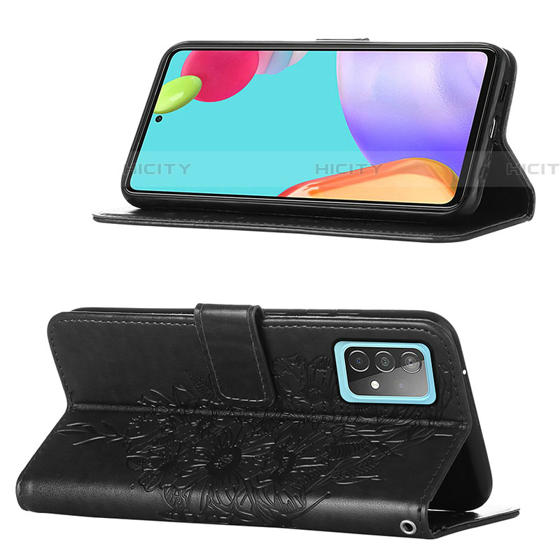 Funda de Cuero Cartera con Soporte Mariposa Carcasa Y01B para Samsung Galaxy A52 5G